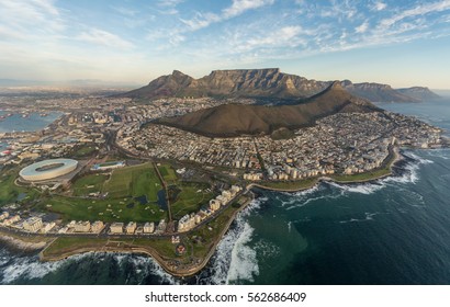 Aerial Image Cape Town South Africa Sea Point Promenade