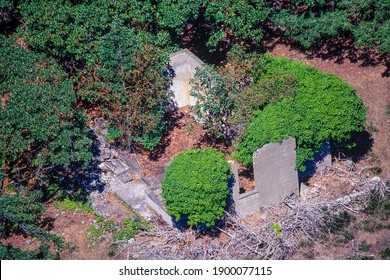 Aerial Image Of D'Arcy Island (leper Colony) Gulf Islands, BC, Canada