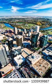 Aerial Image Of Edmonton, Alberta, Canada