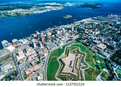 Aerial Image Of Halifax, Nova Scotia, Canada