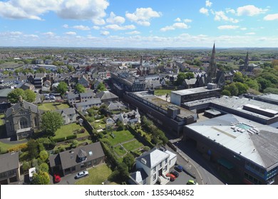 Aerial Image Of Irvine, North Ayrshire, Scotland