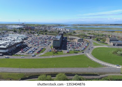 Aerial Image Of Irvine, North Ayrshire, Scotland