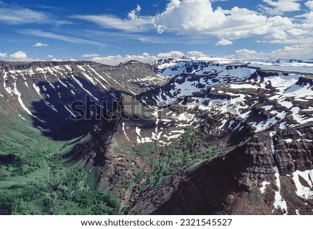 Aerial image of Steens Mountains Wilderness, Oregon, USA