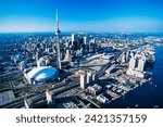 Aerial image of Toronto, Ontario, Canada