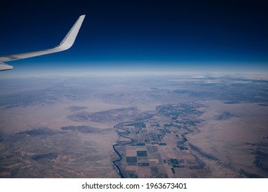 Aerial Image Of The Town Of Los Angeles - USA. High Quality Photo