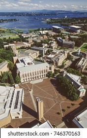 Aerial Image Of The University Of Washington, Washington, USA