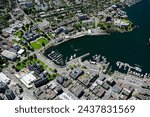 Aerial image of Victoria, British Columbia, Canada