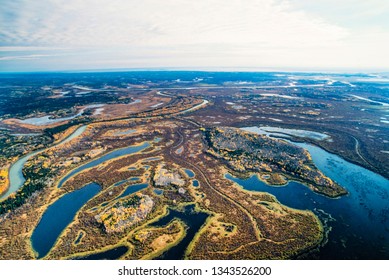 Aerial Image Of Wood Buffalo National Park, Alberta, Canada