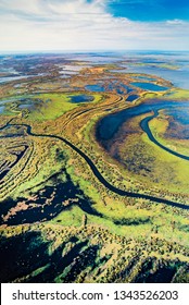 Aerial Image Of Wood Buffalo National Park, Alberta, Canada