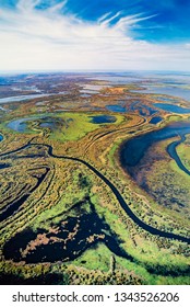 Aerial Image Of Wood Buffalo National Park, Alberta, Canada