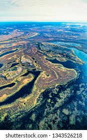 Aerial Image Of Wood Buffalo National Park, Alberta, Canada