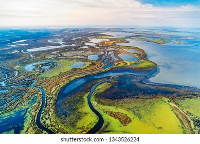 Aerial Image Of Wood Buffalo National Park, Alberta, Canada