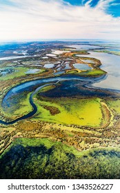 Aerial Image Of Wood Buffalo National Park, Alberta, Canada