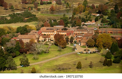 Aerial Images Of Private Schoo; In The KwaZulu Natal Midlands