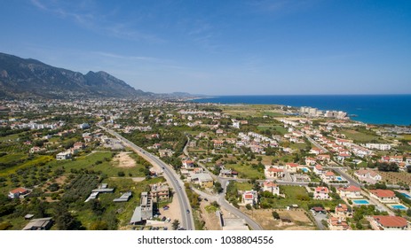 Aerial Kyrenia Alsancak Karava