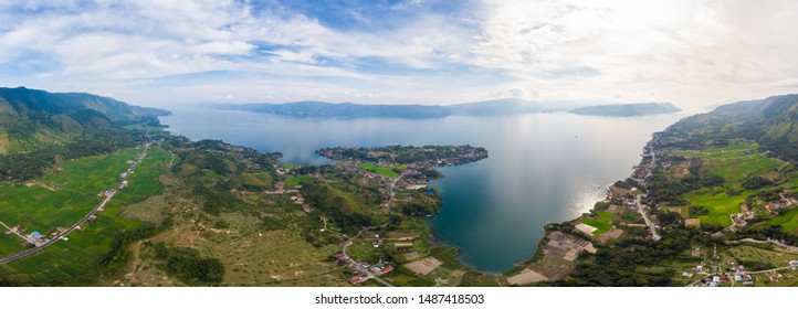 Samosir Island Lake Toba View Images Stock Photos Vectors