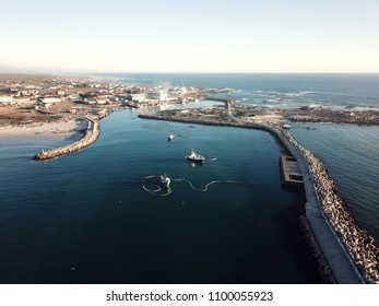 Aerial Of Lamberts Bay South Africa