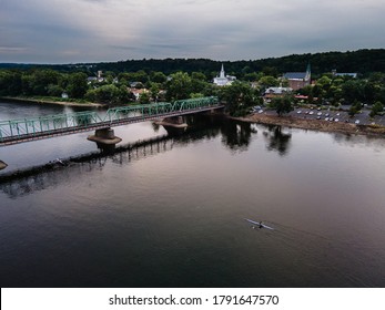 Aerial Of Lambertville And New Hope