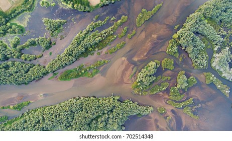 Aerial Landscape - River Delta