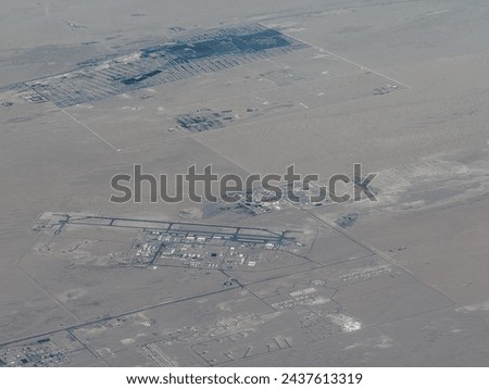 aerial landscape view of  area around the 