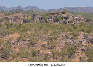 Aerial Landscape View Kakadu National Park Northern Territory Of Australia.