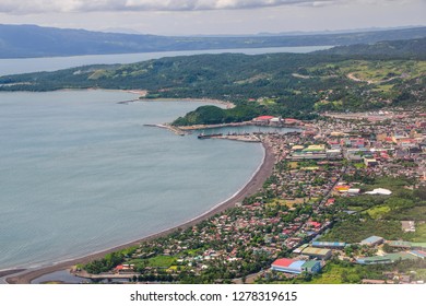 Aerial Of Legaspi, Southern Luzon, Philippines