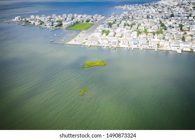 Aerial of Long Beach Island New Jersey