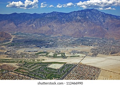 Aerial Look At Palm Springs, CA