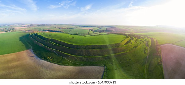 Aerial - Maiden Castle, Dorset