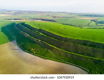 Aerial - Maiden Castle, Dorset