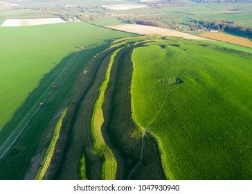 Aerial - Maiden Castle, Dorset