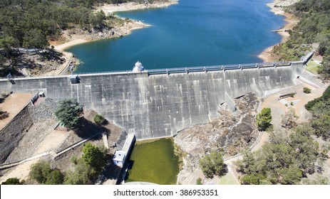 Aerial Of Mundaring Weir