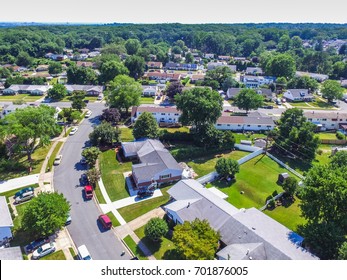 Aerial Of A Neighborhood In Parkville In Baltimore County, Maryland