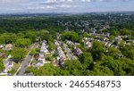 Aerial of New Jersey Homes in West Orange