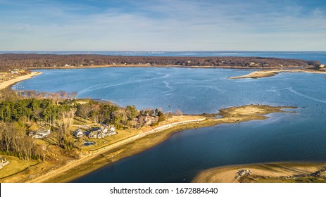 Aerial North Shore Long Island