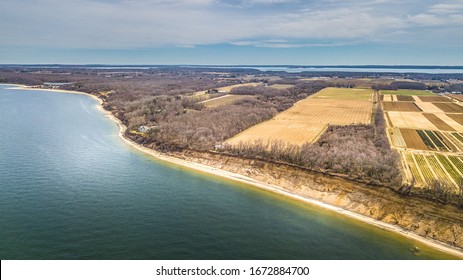 Aerial North Shore Long Island