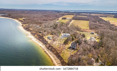 Aerial North Shore Long Island