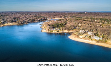 Aerial North Shore Long Island