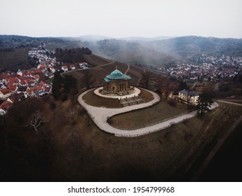 Aerial Panorama View Wuerttemberg Mausoleum Catherine Stock Photo ...