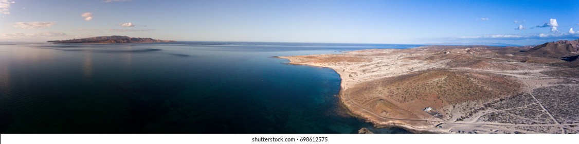 Aerial Panoramic Views Isla San Jose Stock Photo 698612575 | Shutterstock