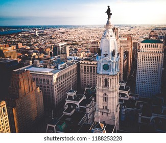 Aerial Of Philly 