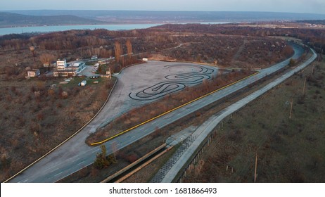 Aerial Photo Of Auto Test Track 