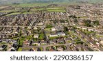 Aerial photo of Ballyclare Town County Antrim Northern Ireland