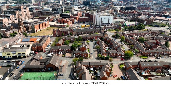 Aerial Photo Of Belfast Cityscape Northern Ireland