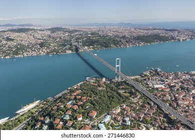 Aerial Photo Bosphorus Bridge