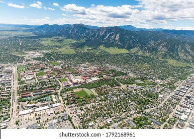 Aerial Photo of Boulder, Colorado - Shutterstock ID 1792168961
