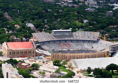 Aerial Photo Of Camp Randall From East