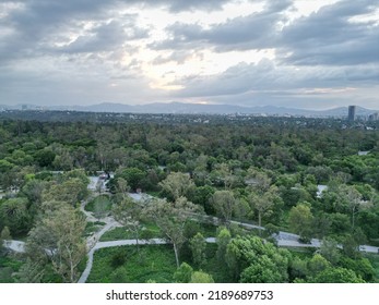 Aerial Photo Of Chapultepec Park