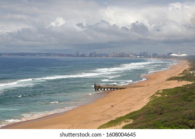 Aerial Photo Of Durban Beachfront And CBD