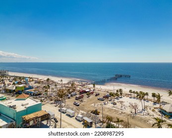 Aerial Photo Fort Myers Beach Hurricane Ian Aftermath Damage And Debris